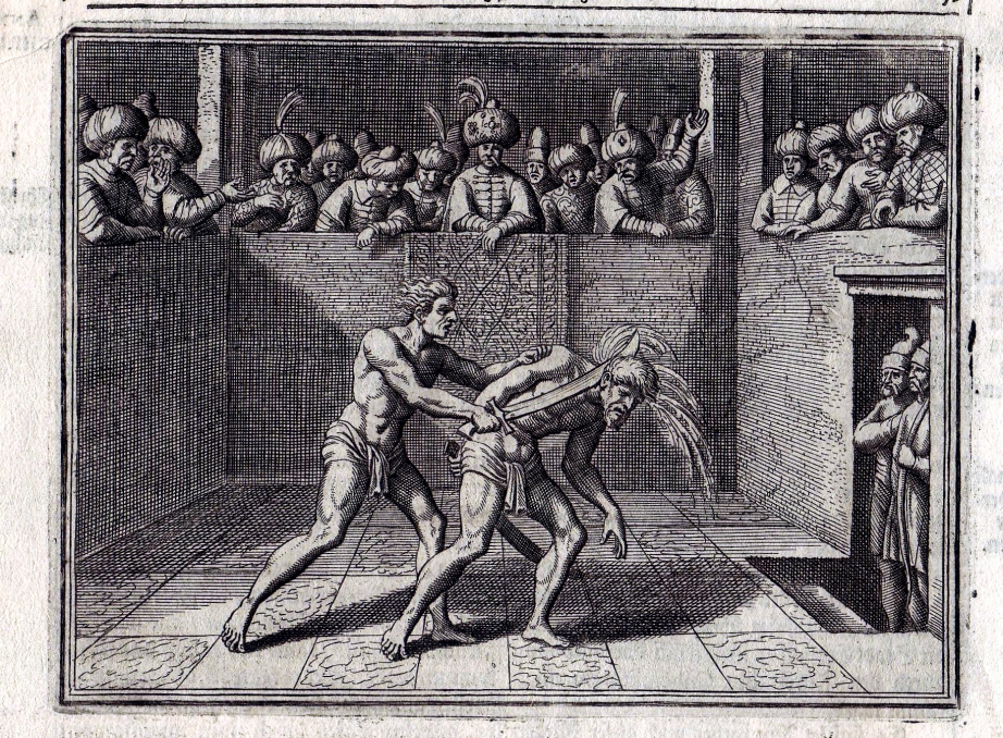 amberger-skanderbeg-wonderous-fight-at-the-Court-of-the-Grand-Turk-Amurathis-1439.jpg